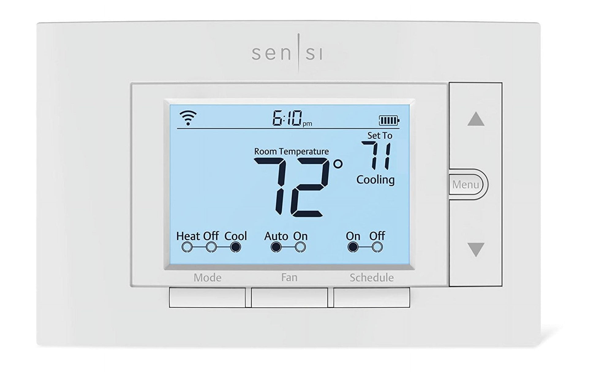 Sensi Smart Programmable Wi-Fi Thermostat-White